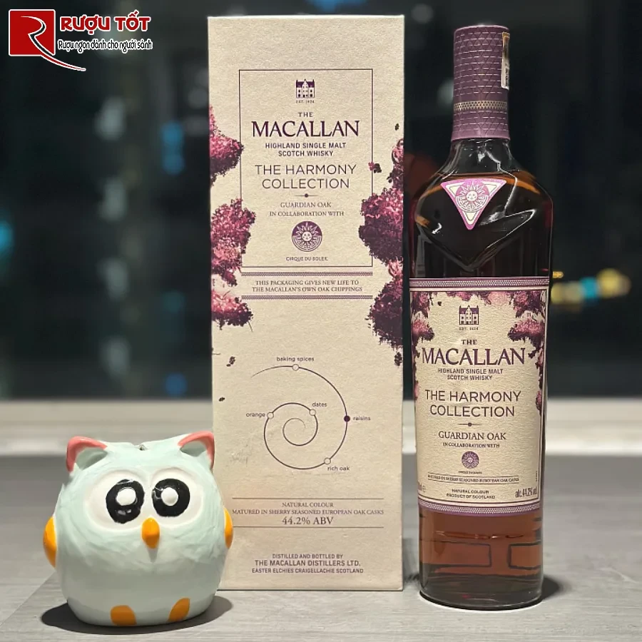 ruou macallan harmony collection guardian oak 700ml 44,2%l