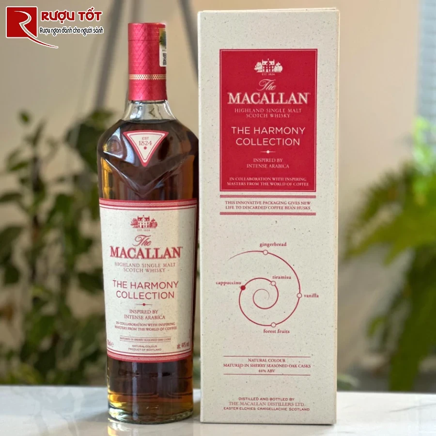 ruou macallan intense arabica 44% 700ml dang cap scotland