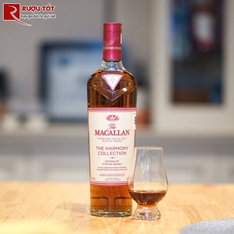 ruou macallan intense arabica 44% 700ml scotland dang cap