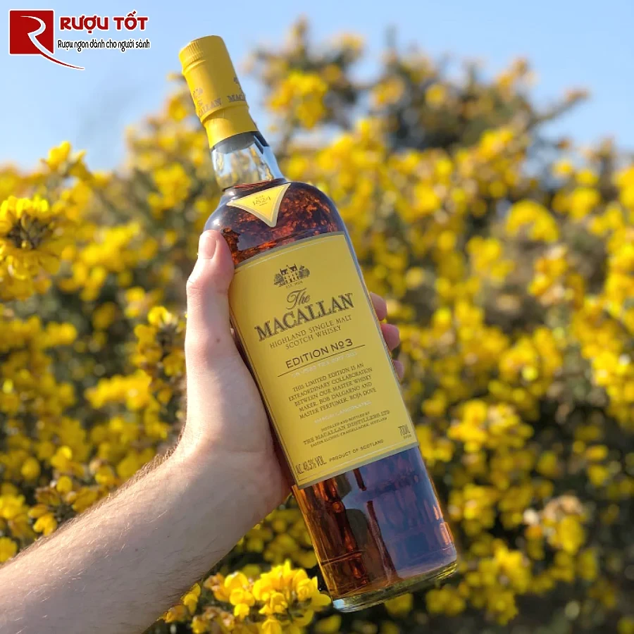 ruou macallan no 3 48,3% 700ml dang cap sang trong