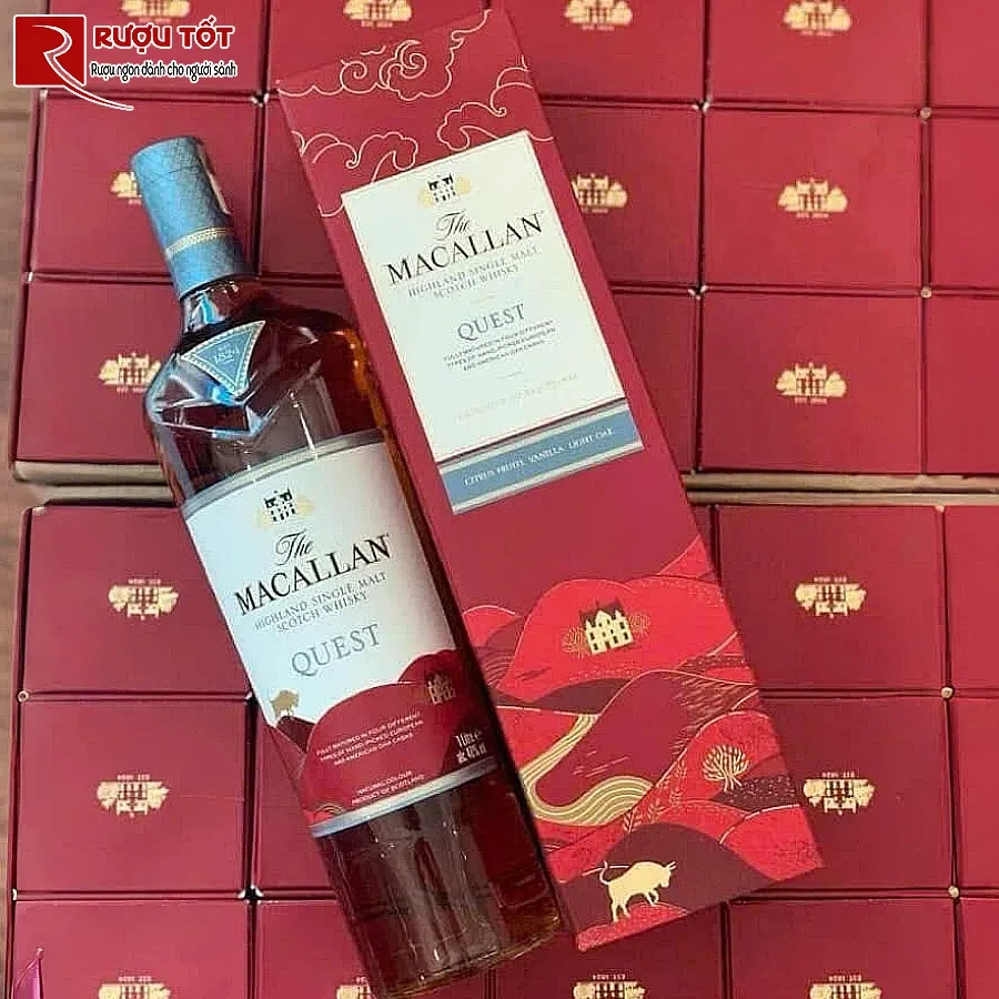 ruou macallan quest year of the ox chinh hang
