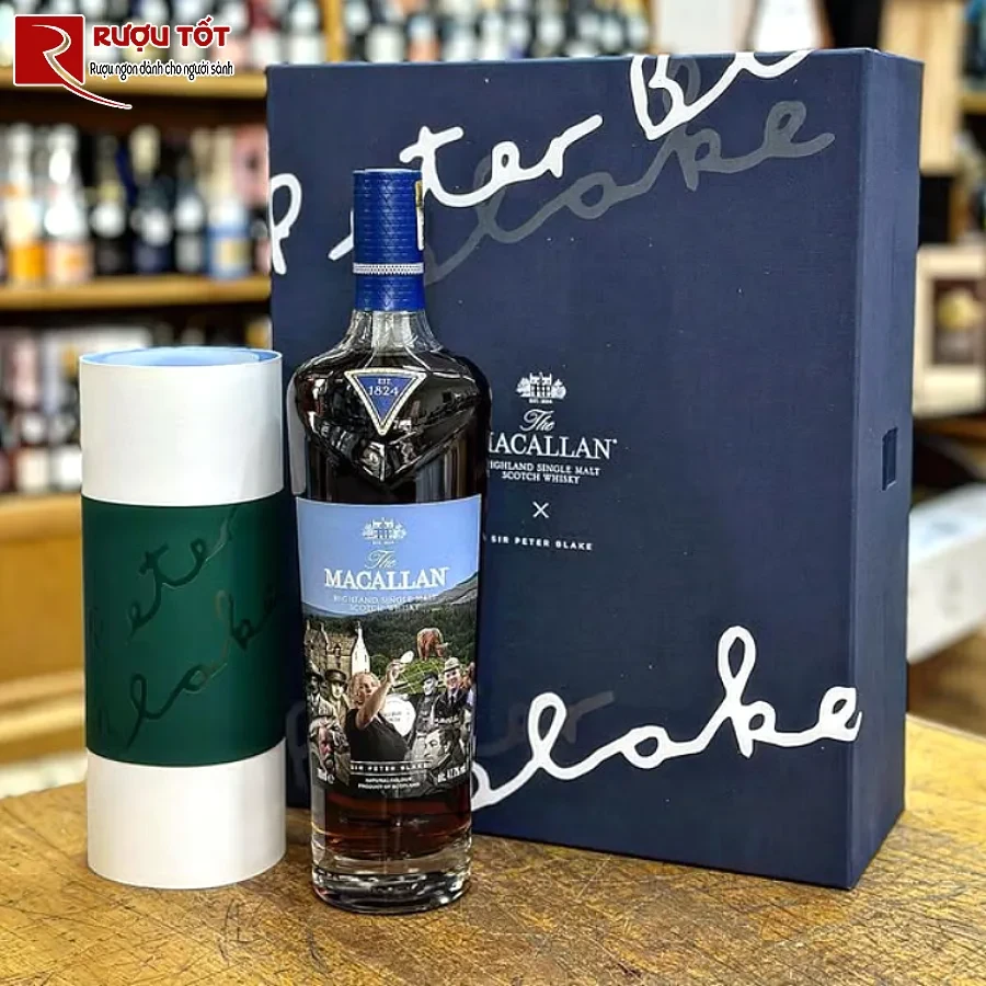 ruou macallan sir peter blake tier b 47,7% 700ml dang cap
