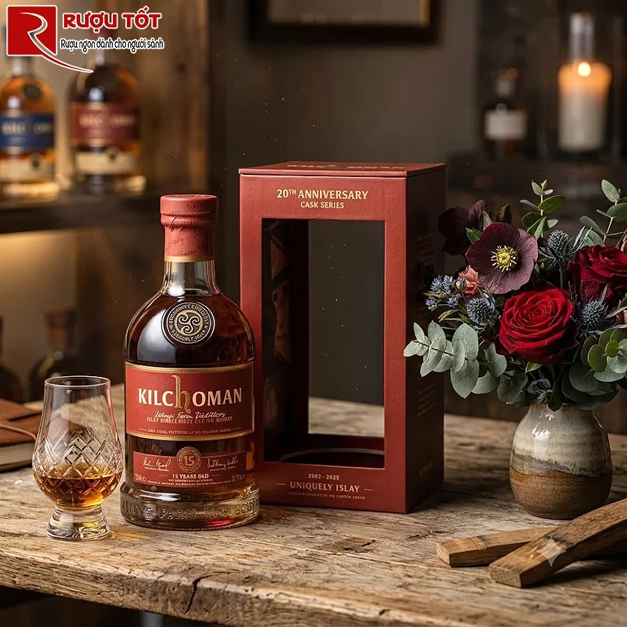 Rượu mạnh Kilchoman 15 Years Old