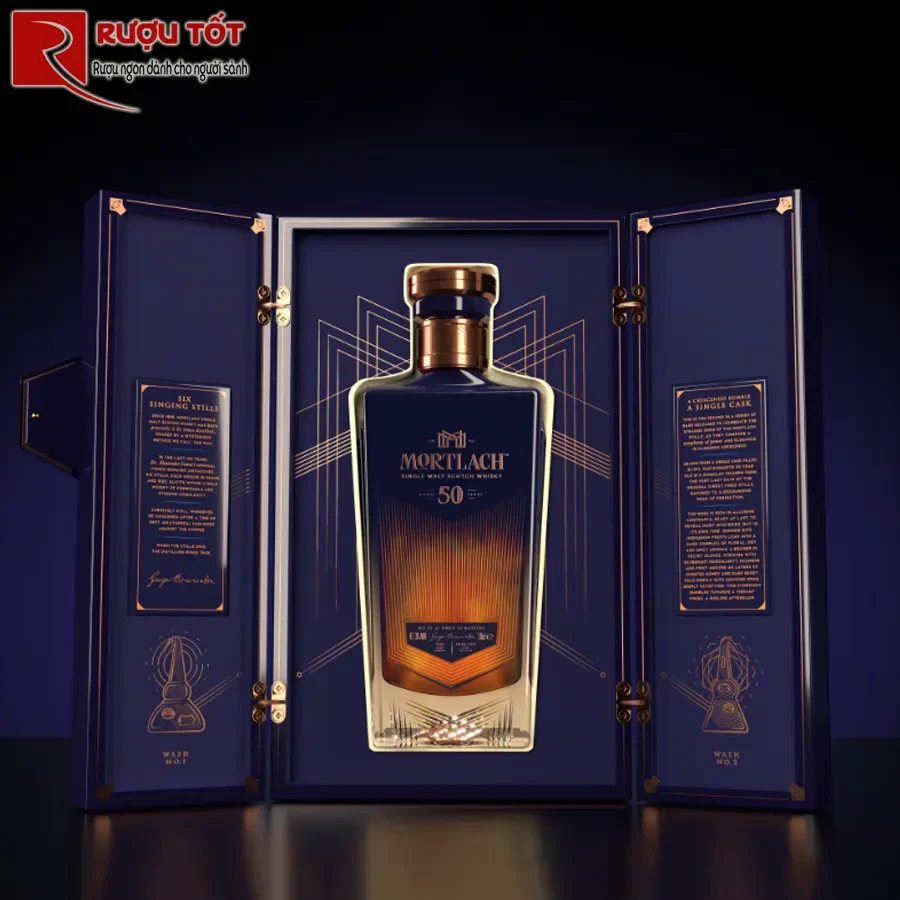 Rượu Mortlach 50 singing still