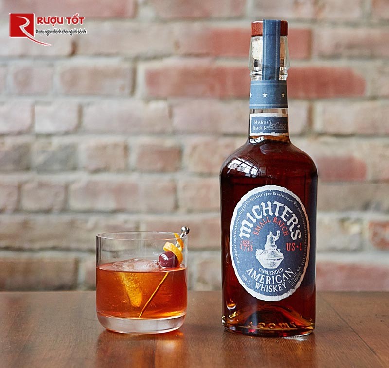 Rượu Mỹ Michters US1 Unblended