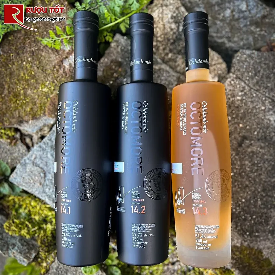ruou octomore edition 14.2 dang cap scotland