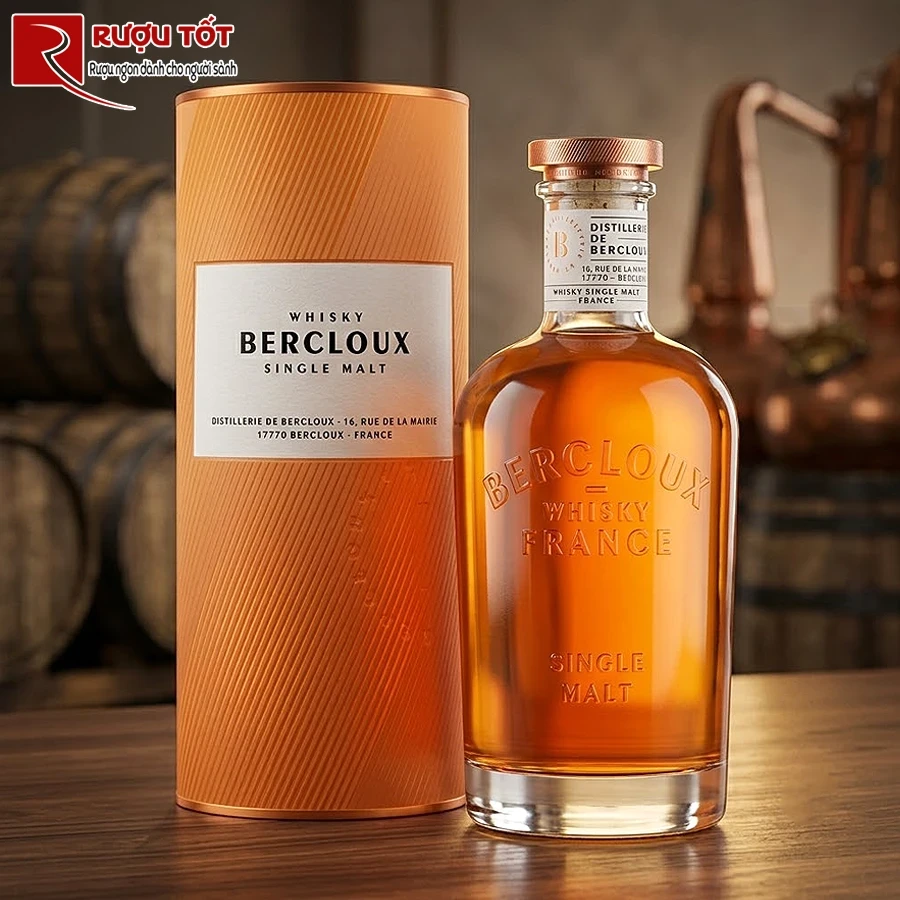 Rượu Pháp Distillerie de Bercloux Single Malt Whisky