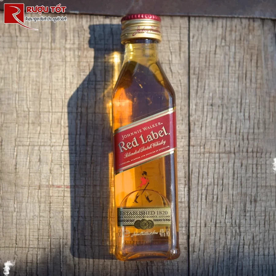 Ruou Red Label 5cl 