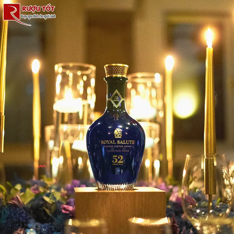 ruou royal salute 52 year 44,8% 700ml scotland dang cap