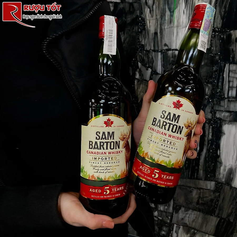Rượu Sam Barton Canadian 5 Years