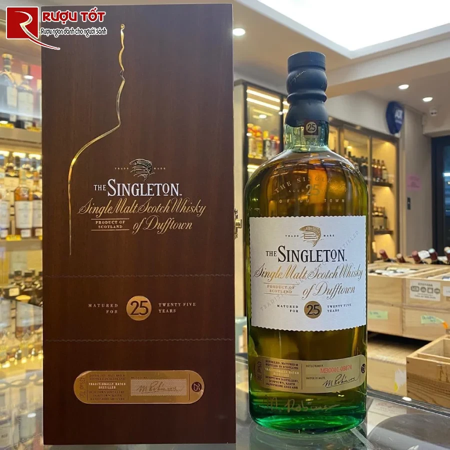 ruou singleton 25 dufftown 700ml 43% dang cap
