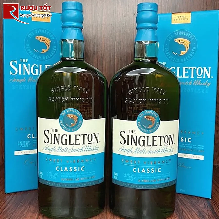 ruou singleton classic glendullan 40% 1l whisky de uong