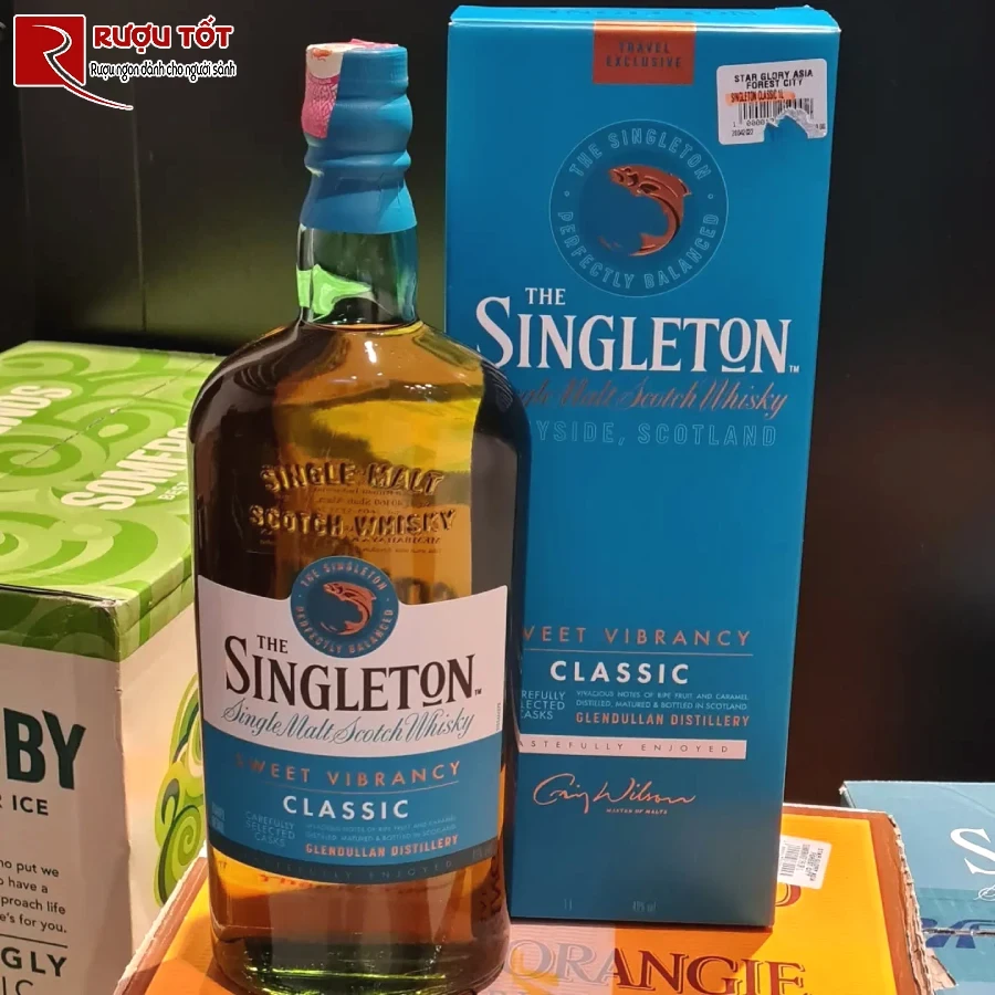 ruou singleton classic glendullan 40% 1l