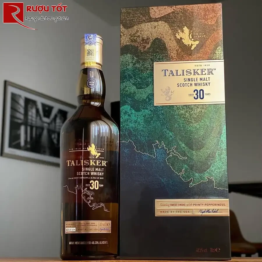 ruou talisker 30 year