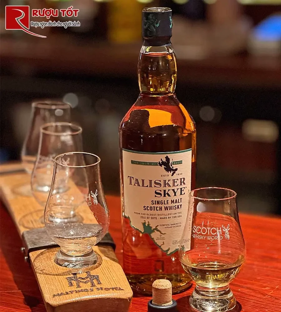 ruou talisker skye whisky