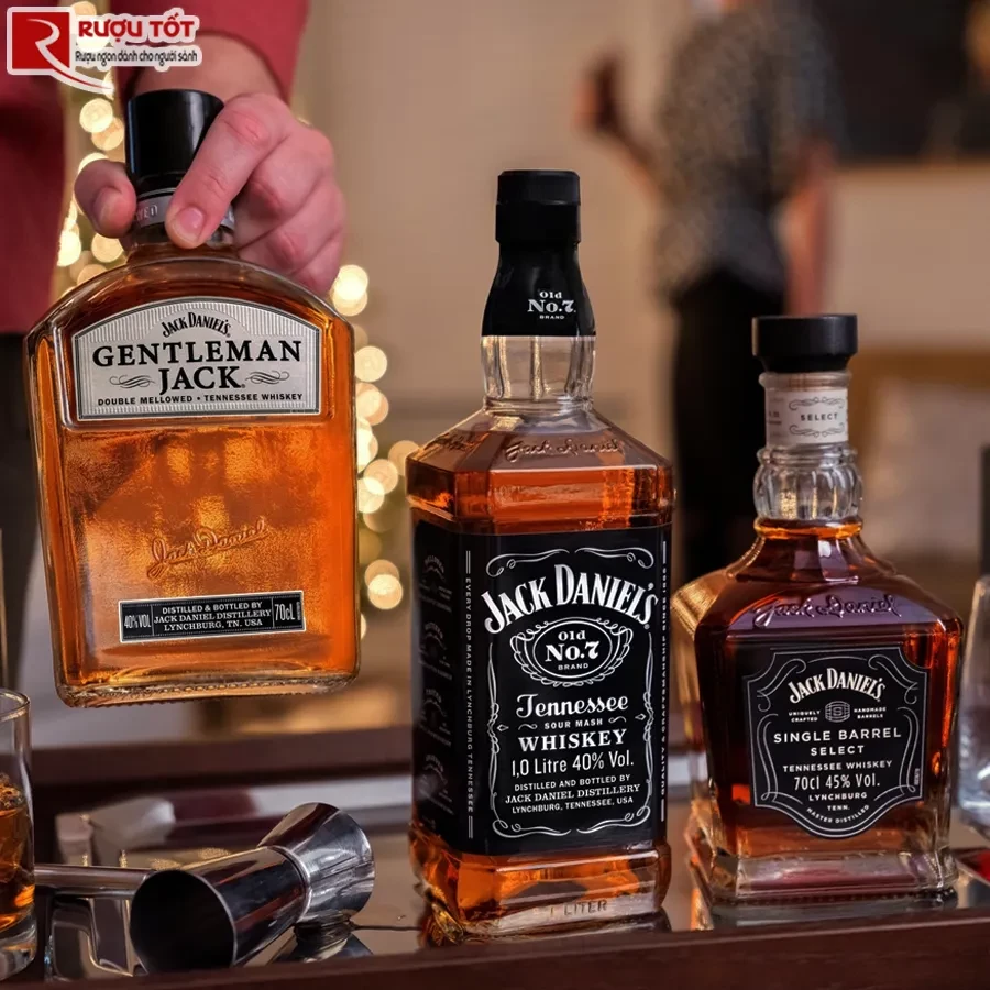 Rượu Tennessee Whiskey Jack Daniels