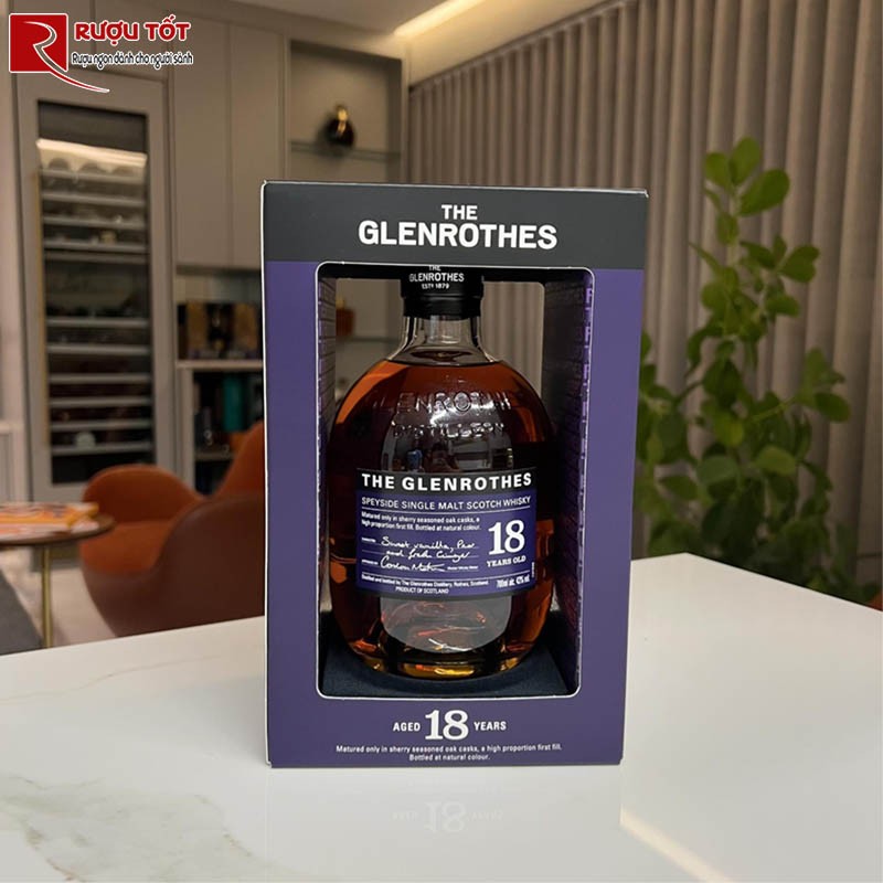 Rượu The Glenrothes 18 Chính Hãng