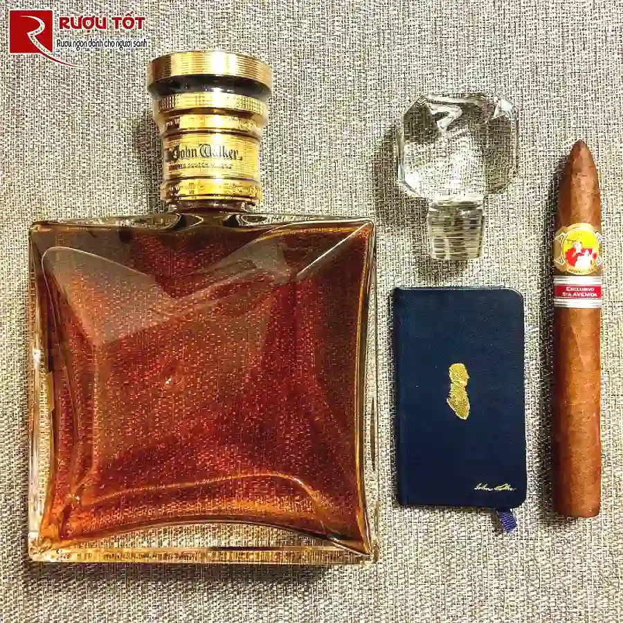 ruou the john walker baccarat 750ml 40% xa xi