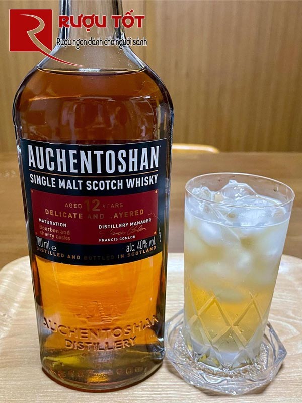 Rượu Whisky Auchentoshan 12 năm chính hãng