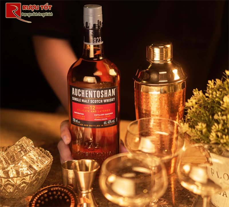 Rượu Whisky Auchentoshan 12