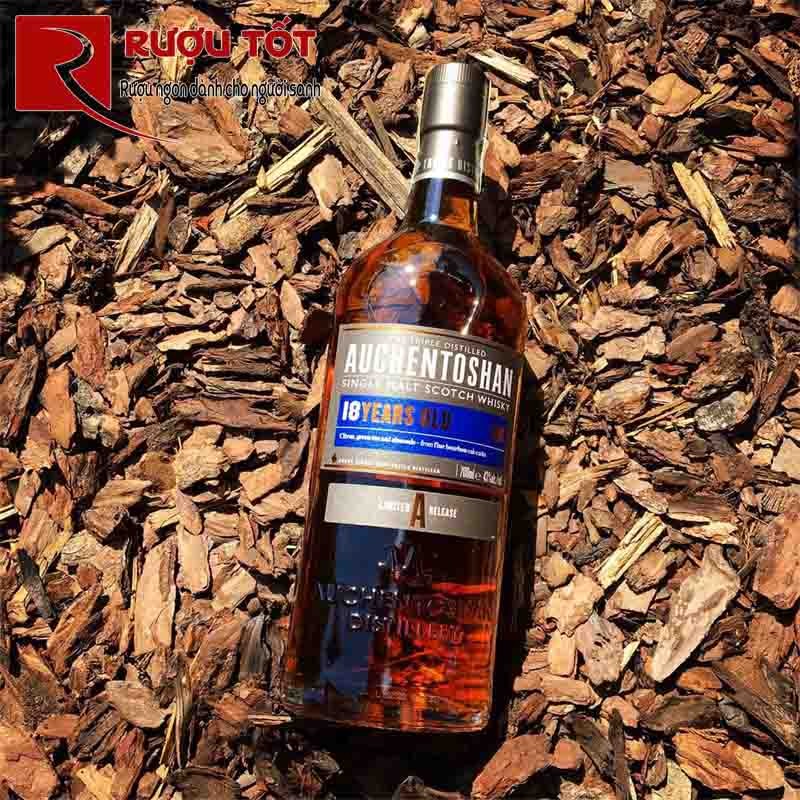Rượu Whisky Auchentoshan 18 năm nhập khẩu