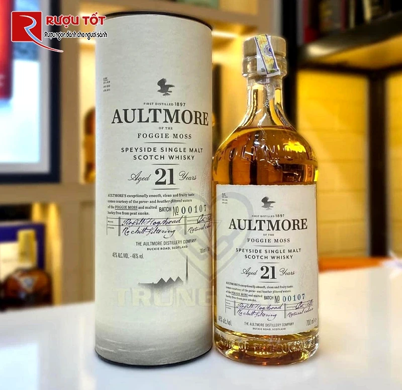 Rượu Whisky Aultmore 21