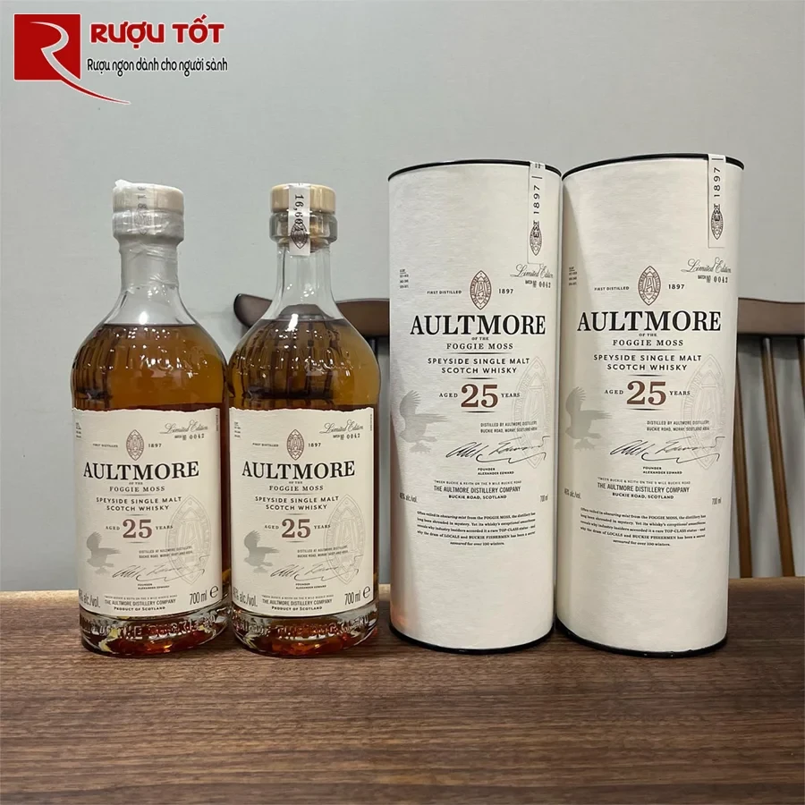 Ruou whisky Aultmore 25 years
