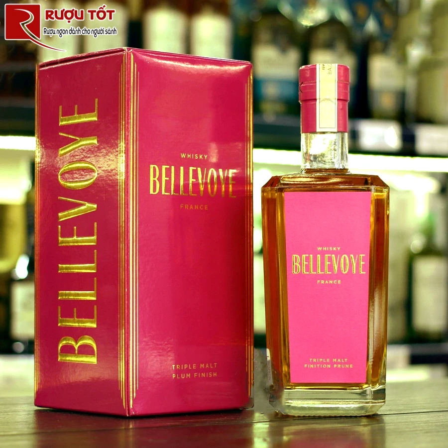 Rượu Whisky Bellevoye Prune Blended Malt Whisky