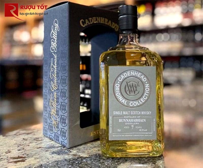 Rượu Whisky Cadenhead Bunnahabhain 7