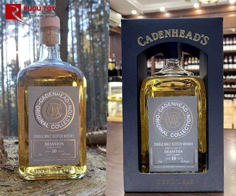 Rượu Whisky Cadenhead Deanston 10