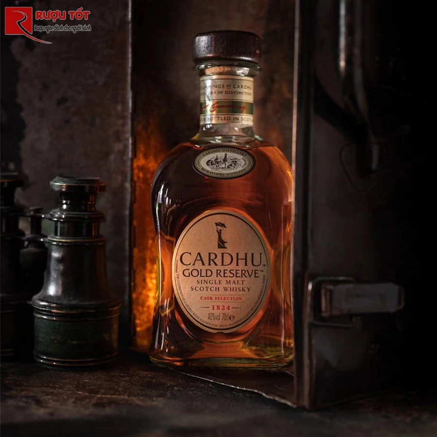 Ruou whisky cardhu gold reserve