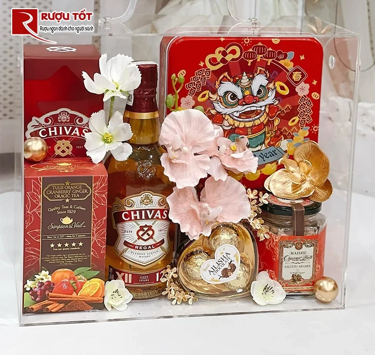 Rượu Whisky Chivas 12 1L