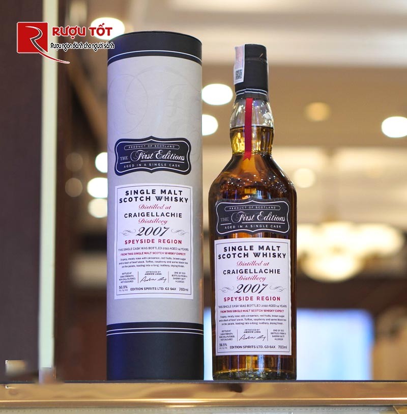 Rượu Whisky First Edition Craigellachie 2007