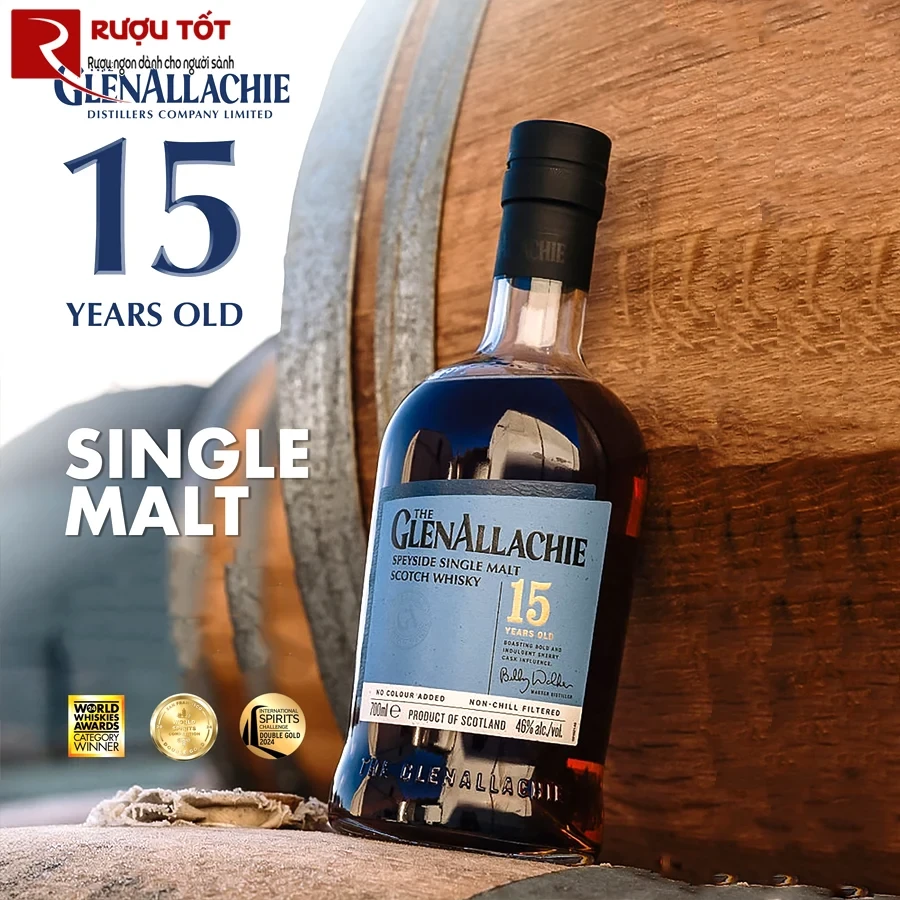Rượu Whisky Glenallachie 15-1