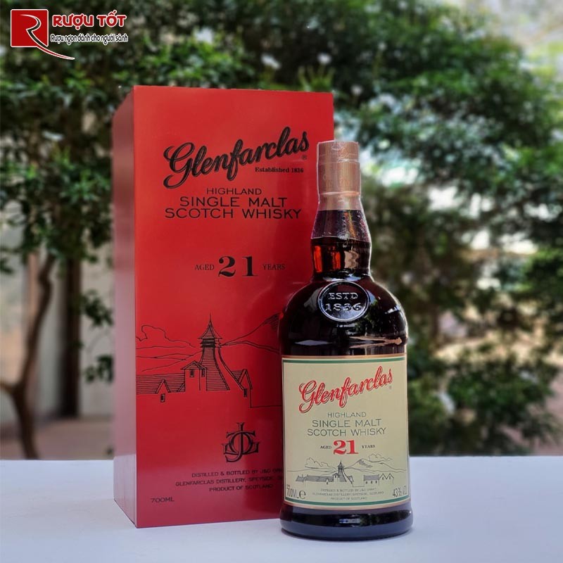 Rượu Whisky Glenfarclas 21