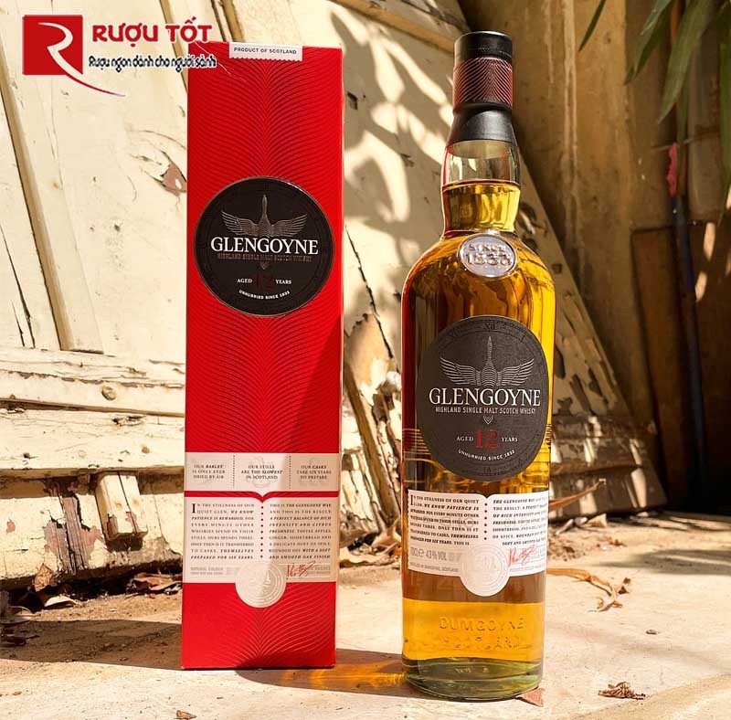 Rượu Whisky Glengoyne 12