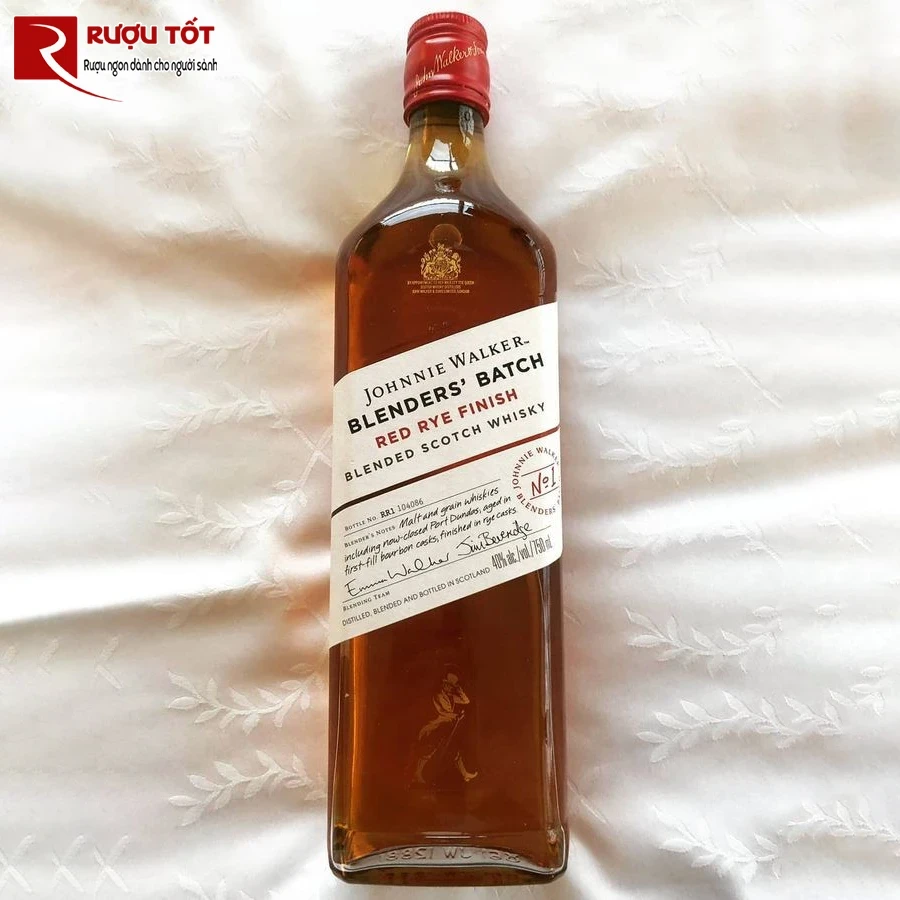 Ruou Whisky Johnnie Walker Red Rye Finish