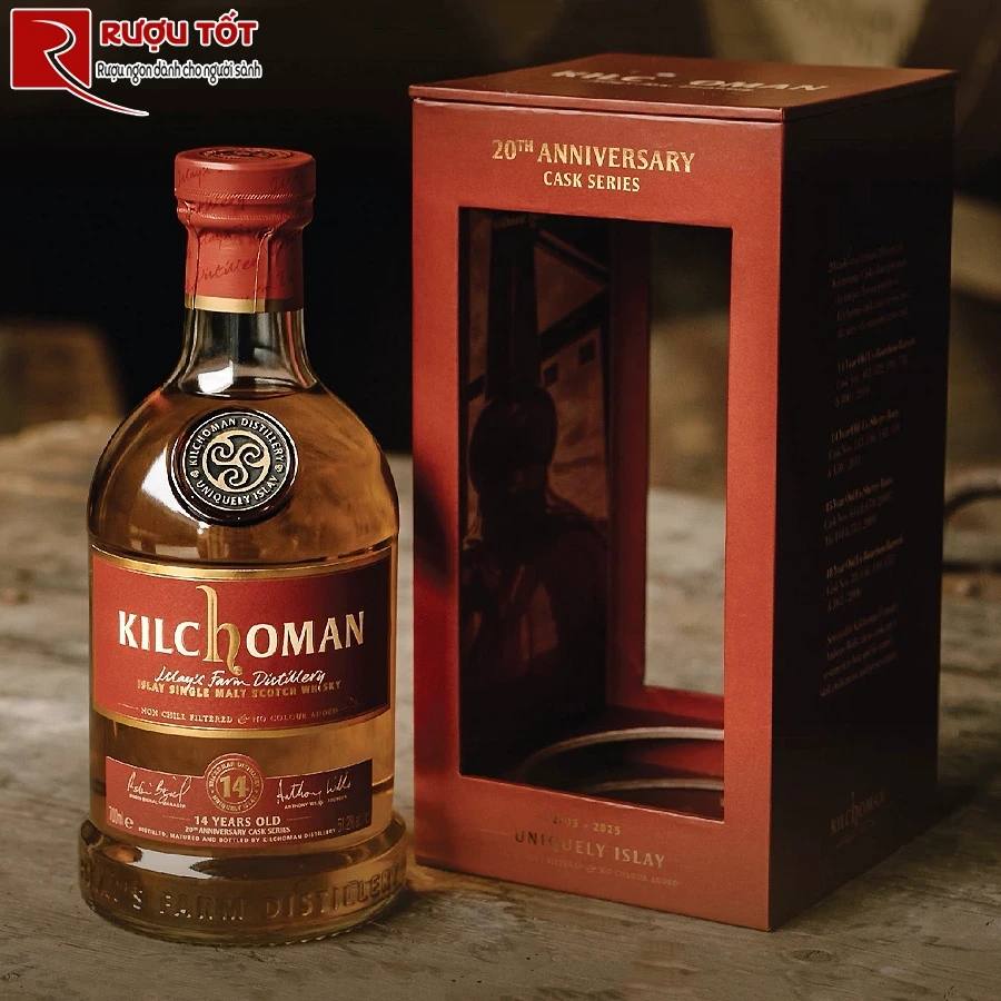 Rượu Whisky Kilchoman 14 Years Old