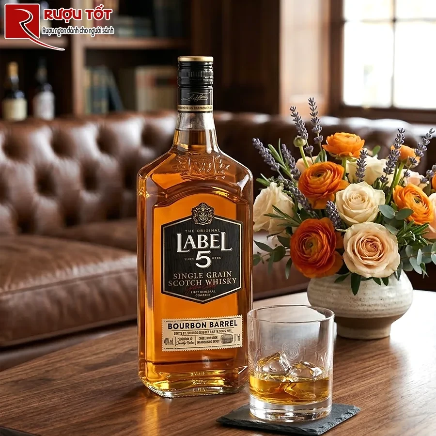 Rượu Whisky Label 5 Bourbon Barrel Classic Black