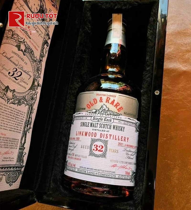 Rượu Whisky Linkwood 1989