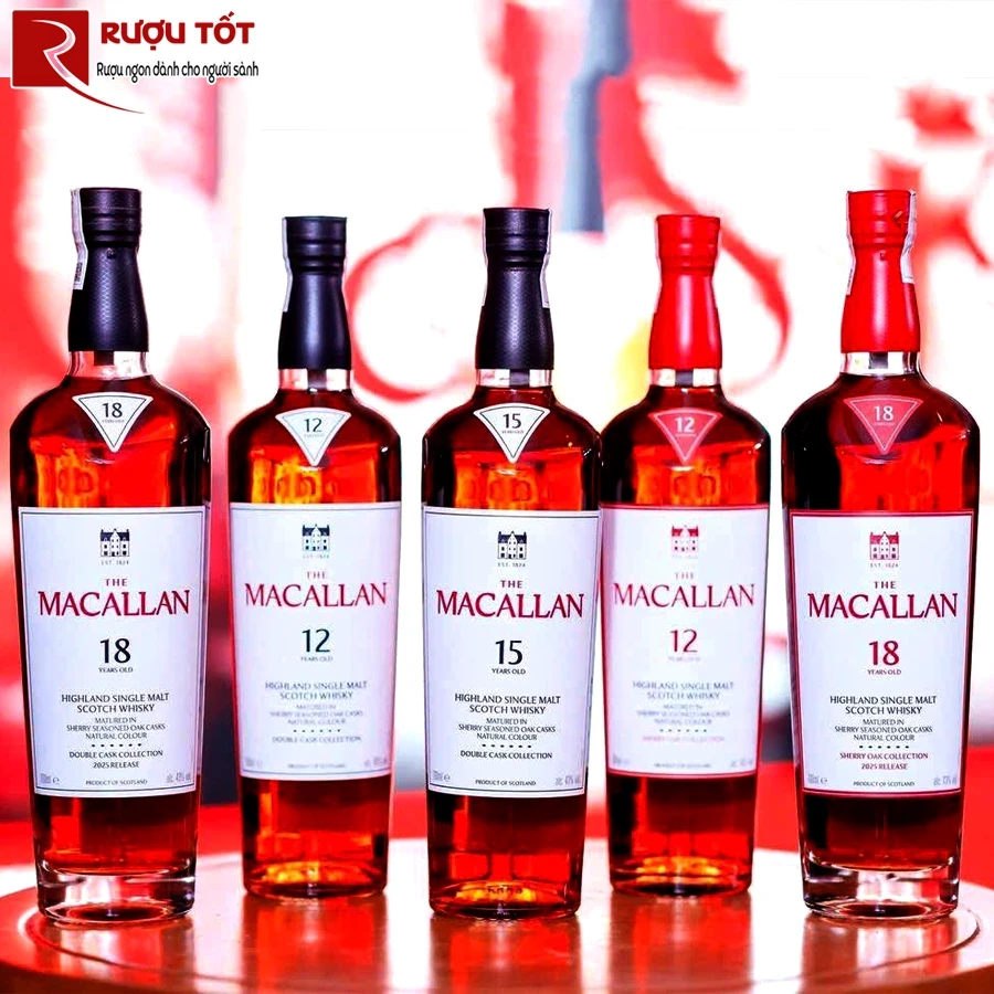 Rượu whisky Macallan 18 Double Cask 2025