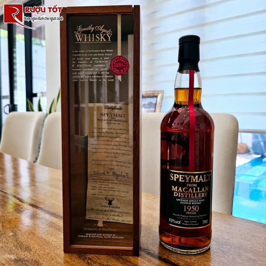 ruou whisky macallan 1950 speymalt