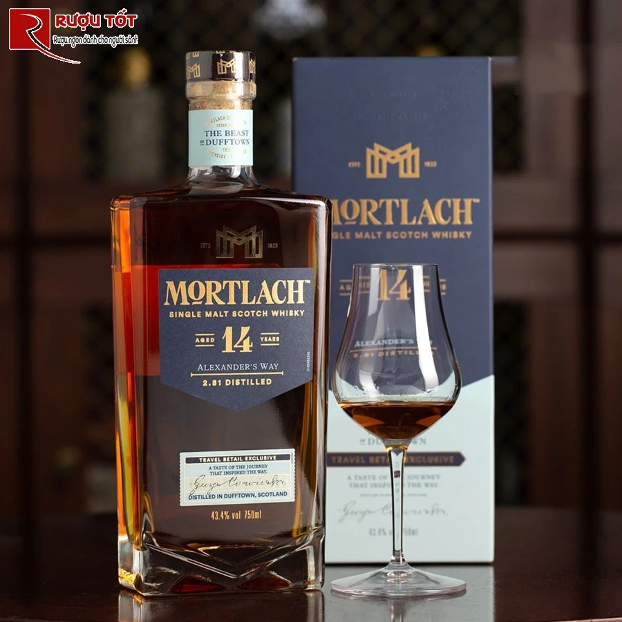 Ruou Whisky Mortlach 14