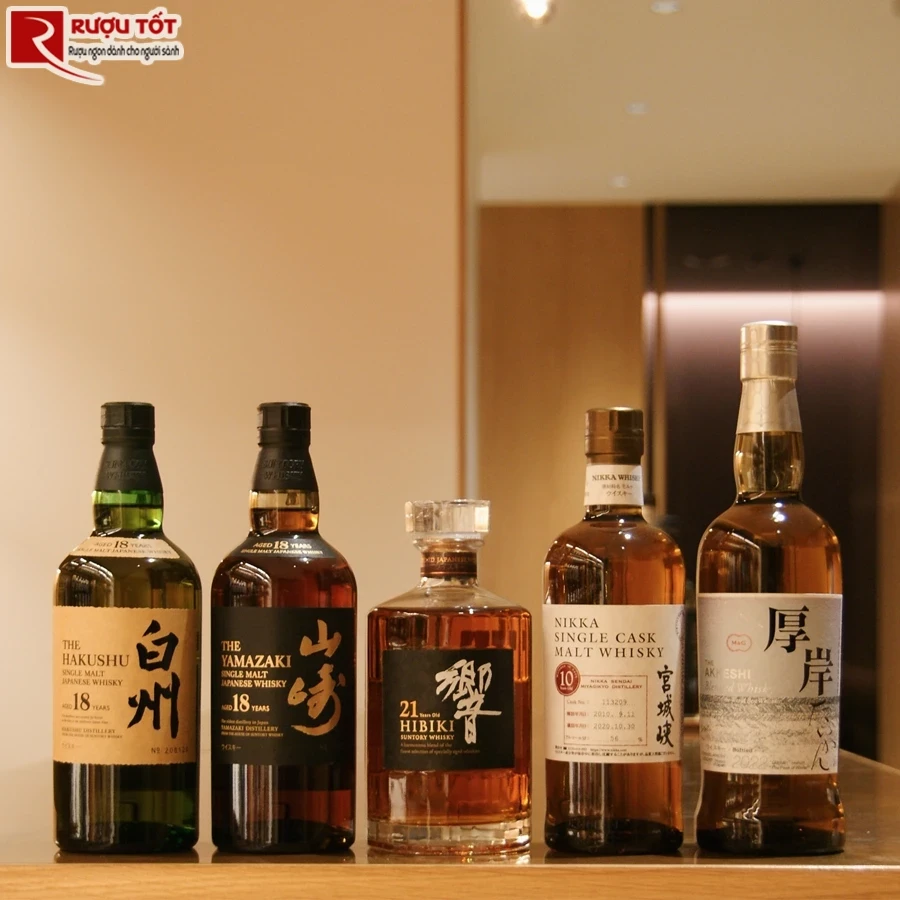 Ruou whisky Nhat Ban