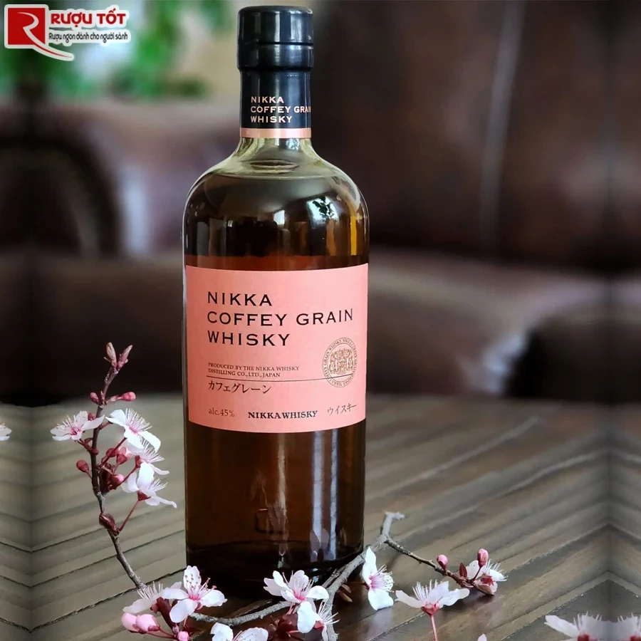 Ruou whisky Nhat Nikka Coffey Grain