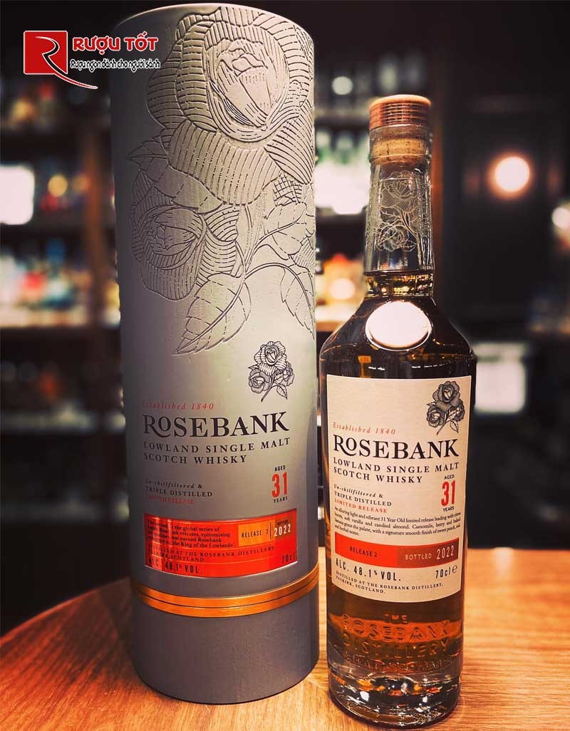 Rượu Whisky Rosebank 31