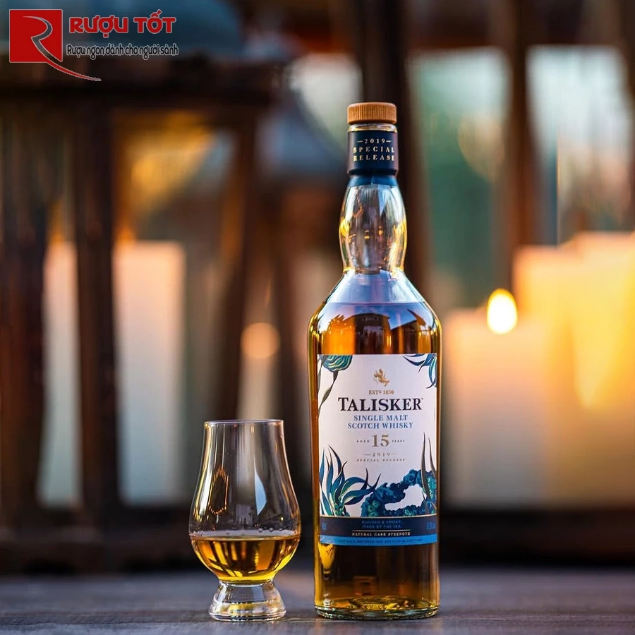 Ruou whisky Talisker 15