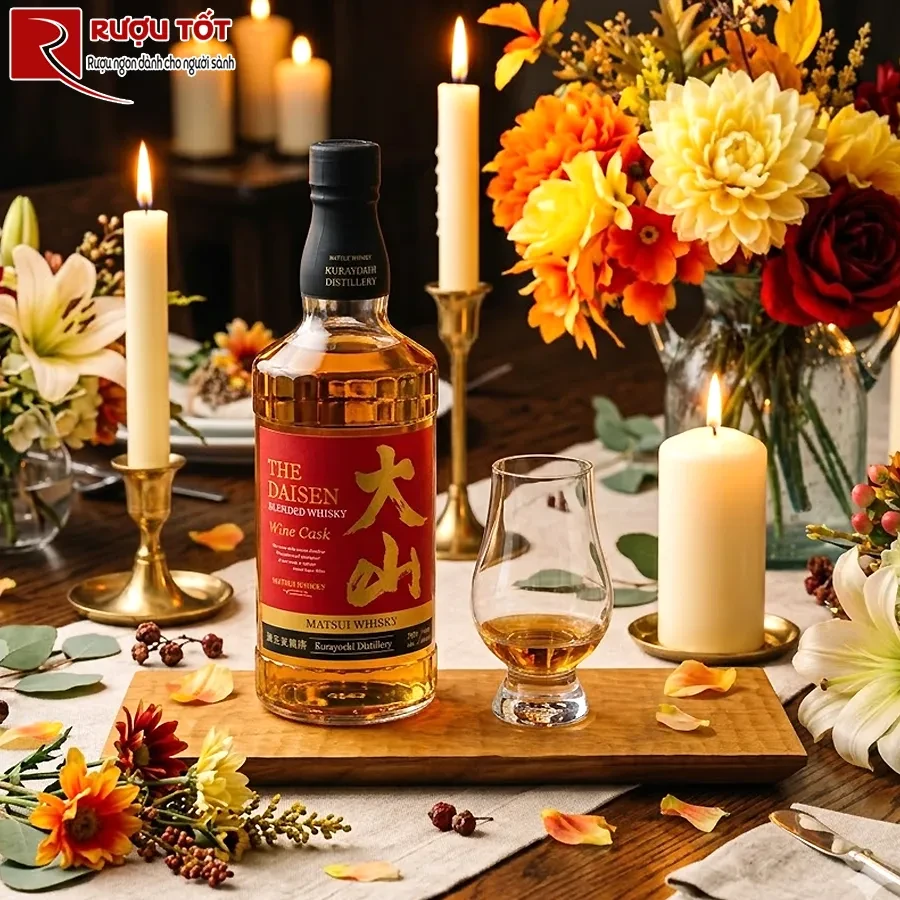 Rượu Whisky The Daisen Wine Cask