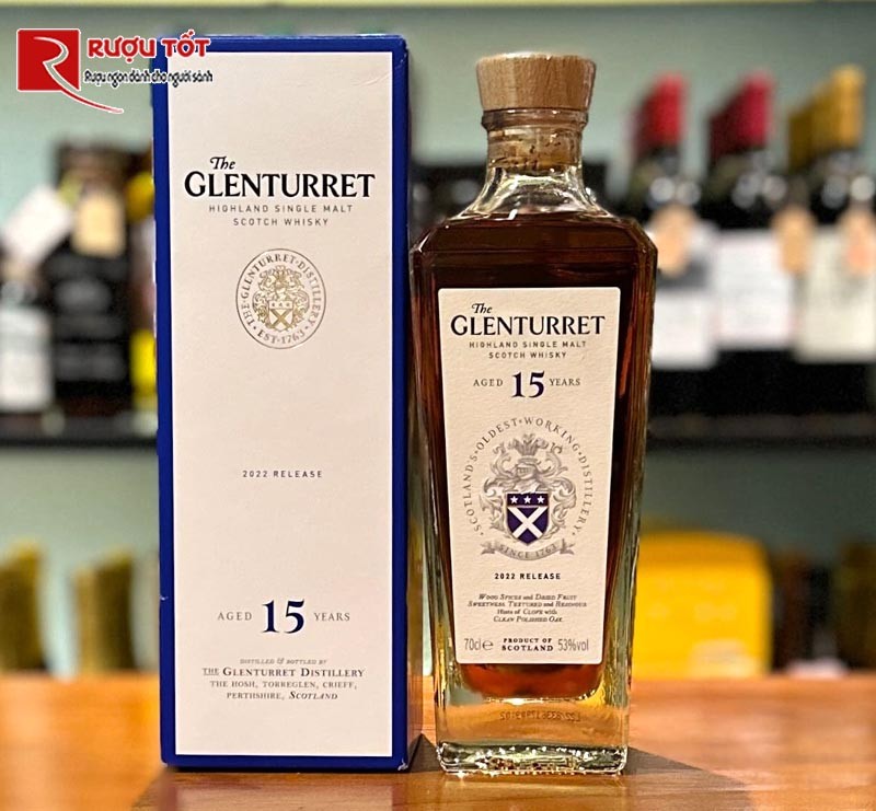 Rượu Whisky The Glenturret 15  Year