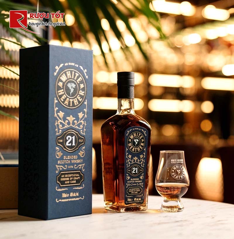 Rượu whisky White Heather 21